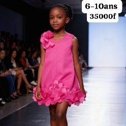 Robe Fille Rose