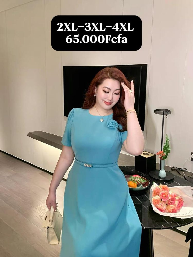 Robe Bleu Turquois — visuel 1