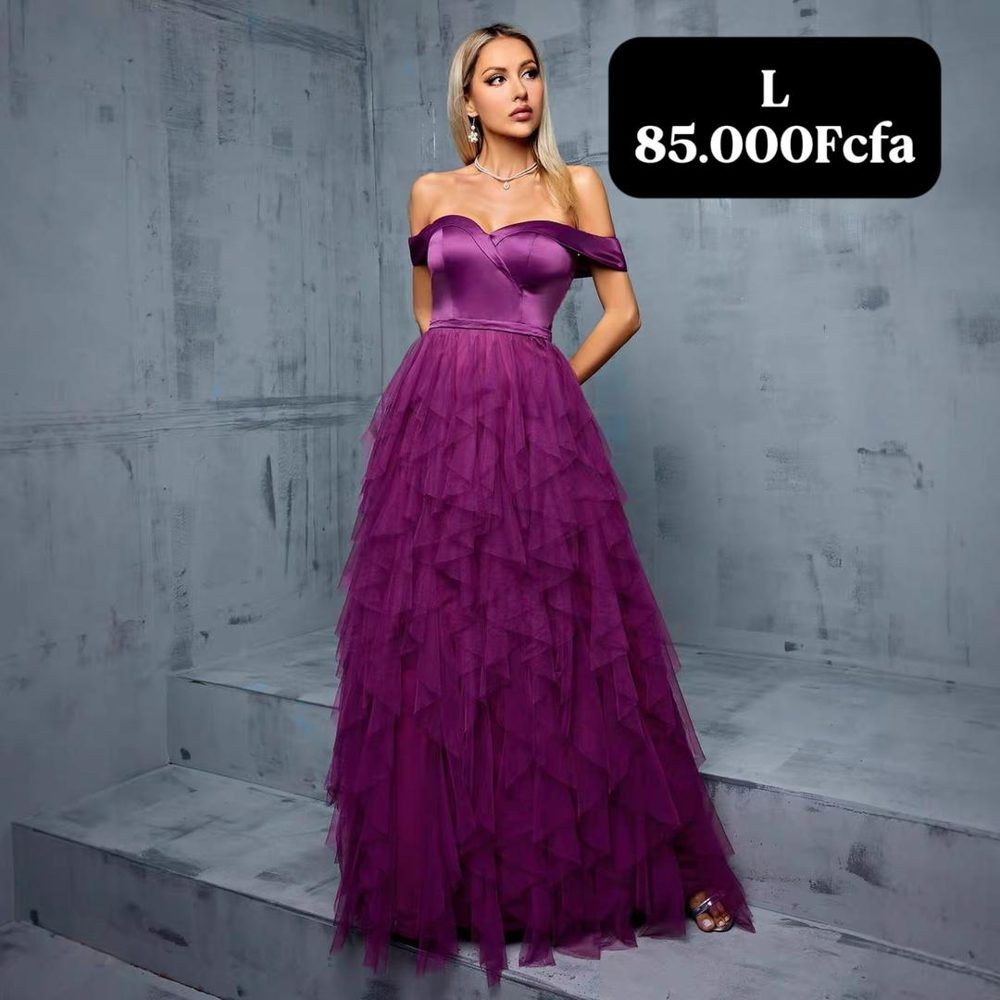 Robe Violet Fushia — visuel 1