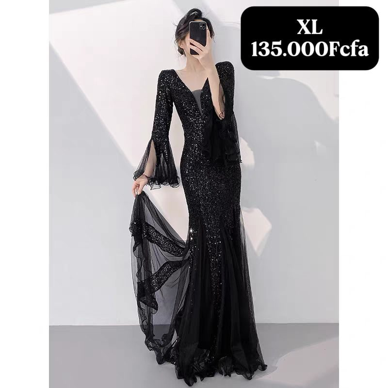 Robe Noir Dentelle — visuel 1