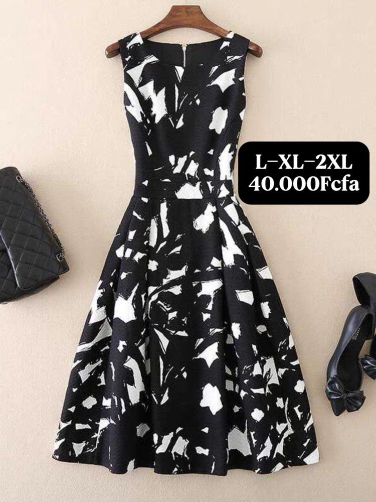 Robe Noir Blanc — visuel 1