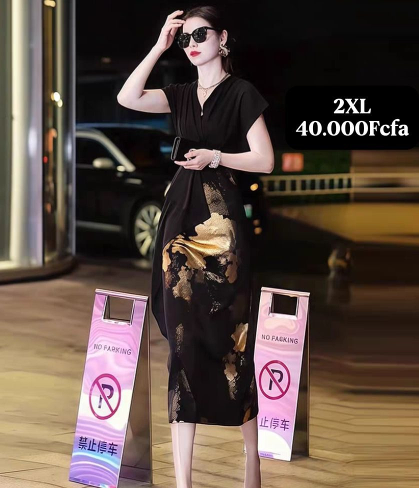 Robe Noir Or — visuel 1