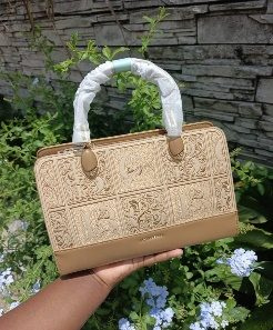 Sac A Main Brodeg Khaki — visuel 2