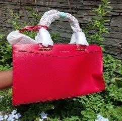 Sac à main bureau Chrisbella Rouge — réf. 9179