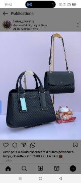 Sac à main Chrisbella Noir — réf. 7238 — visuel 1