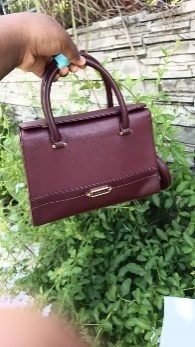 Sac à main Chrisbella Bordeaux — réf. 8022