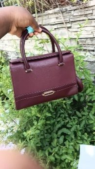 Sac A Main Couvercle Vine Red — visuel 1