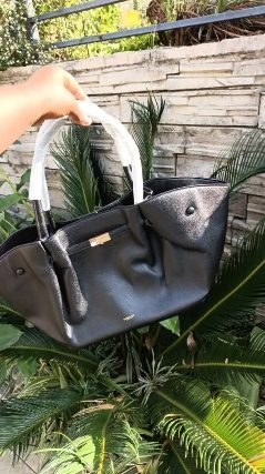 Sac à main grand De Melier Anthracite — réf. 01