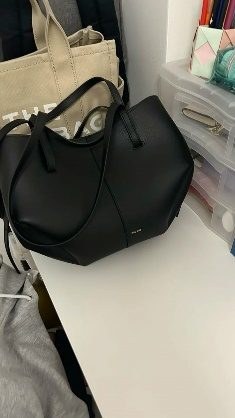 Sac à main grand Polène Noir