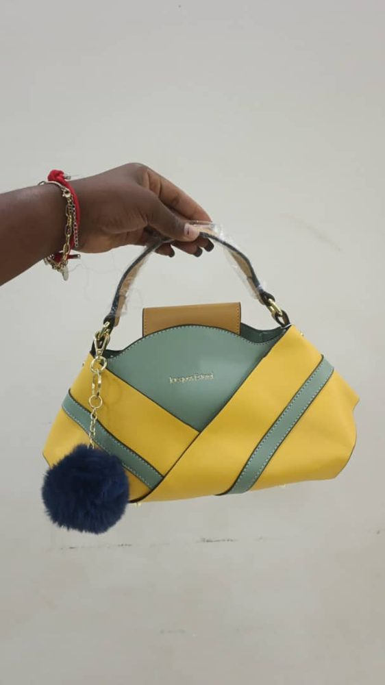 Sac A Main Jaune Vert — visuel 1