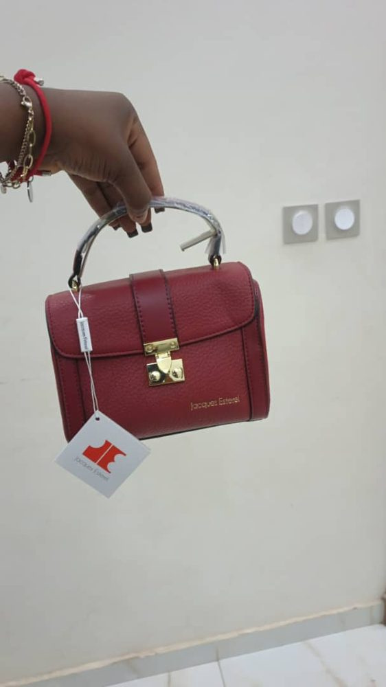 Sac A Main Carmin — visuel 1