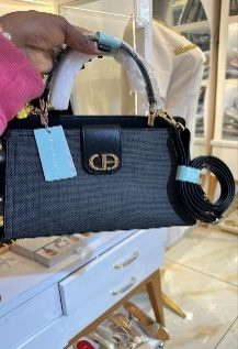 Sac A Main Lg Manche Black — visuel 1
