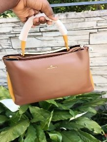 Sac A Main Manche Fer Brown — visuel 1
