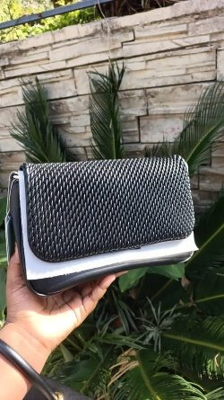 Sac A Main Plisse Black — visuel 1
