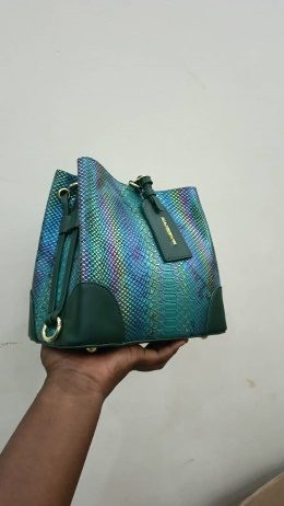 Sac A Main Serpent Vert — visuel 1