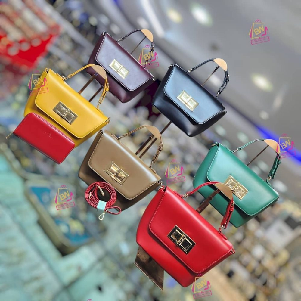 Sac A Main Trapeze Green — visuel 1