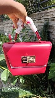 Sac A Main Trapeze Red — visuel 1