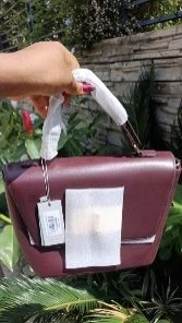 Sac A Main Trapeze Vine Red — visuel 1
