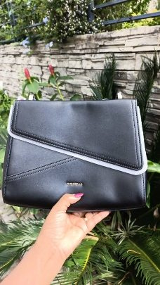 Sac A Main Triangle Black — visuel 1
