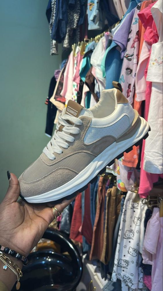 Sneakers Gris/Blanc — visuel 1
