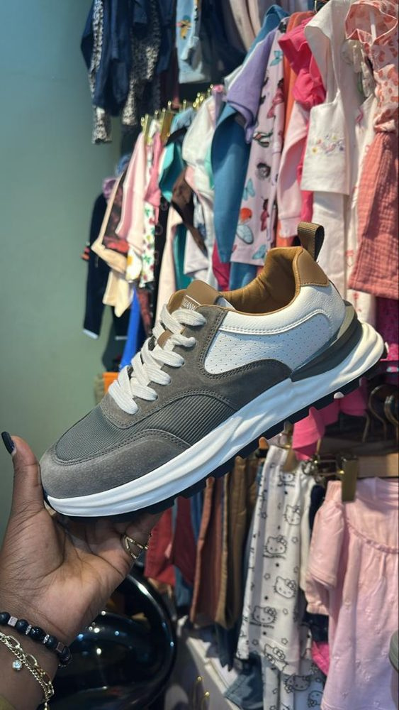 Sneakers Vert/Blanc — visuel 1