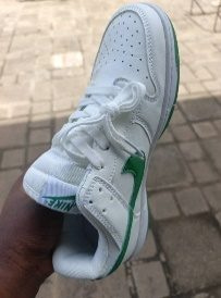 Sneakers Blanche/Verte — visuel 1
