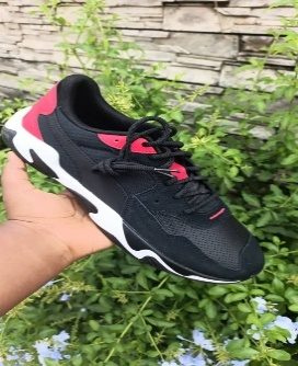 Sneakers Noir/Rouge — visuel 1