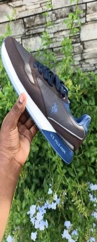Sneakers Marron/Bleu — visuel 2