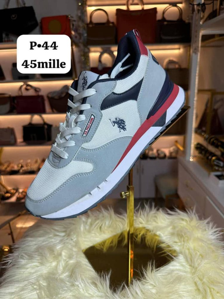 Sneakers Bleu Gris — visuel 1