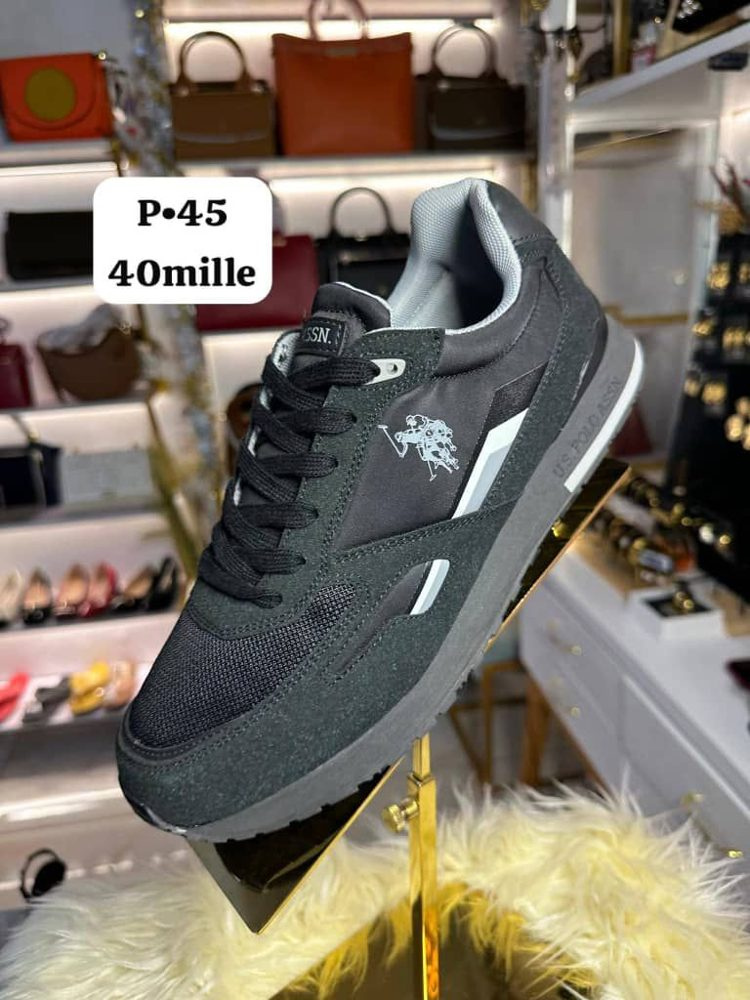Sneakers Noir Gris — visuel 1